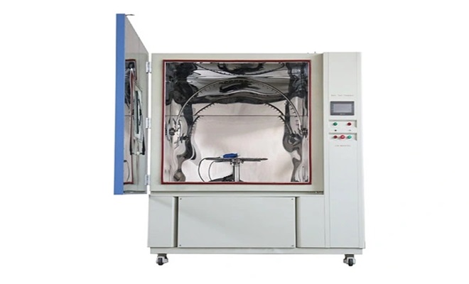 Как дождевая экологическая камера тестирует водонепроницаемость