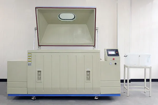 Оценка поверхностных обработок на промышленных частях используя камеру брызг соли АСТМ Г85